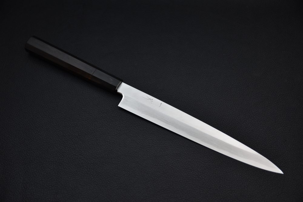Hitohira Kikuchiyo Manzo Aogami #2 Yanagiba 210mm Ebony