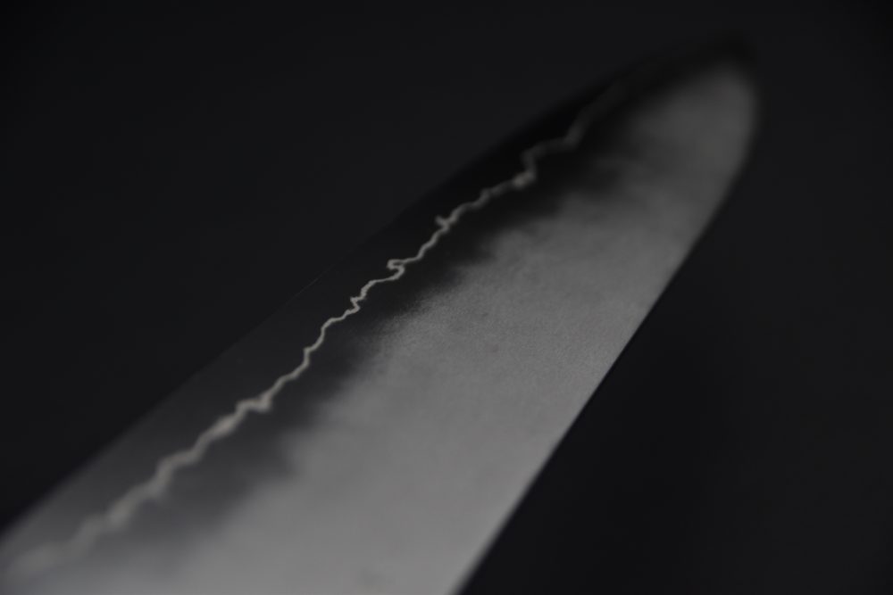 Hitohira Kikuchiyo Yohei Ginsan Kasumi Gyuto 270mm Ébène