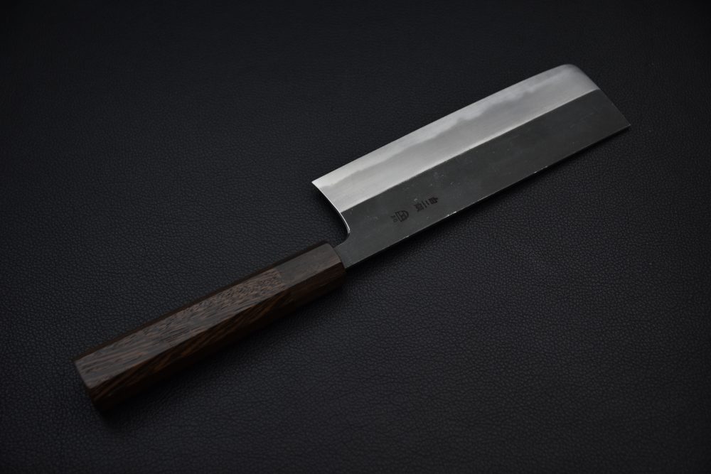 Hitohira Togashi Shirogami #2 Kurouchi Nakiri Tagayasan