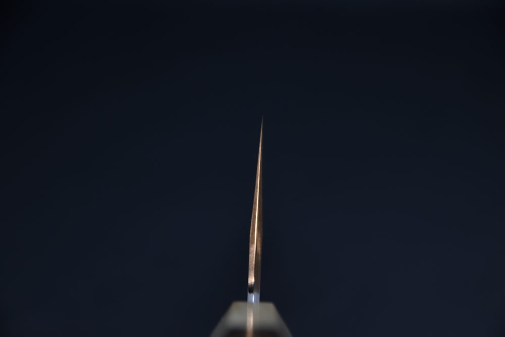 Hitohira Tanaka Kyuzo Aogami #1 Migaki Gyuto 240mm Ziricote (Extra Height)