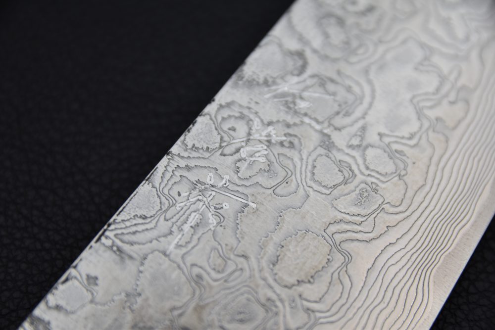 Takeshi Saji R2 Damascus Gyuto 240mm Corne De Cerf