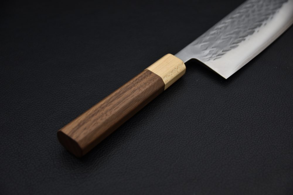 Hitohira TD SLD Tsuchime Nakiri 165mm Noyer