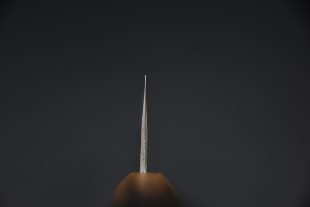 Motokyuuichi Ginsan Nashiji Bunka 180mm Chêne Brulé