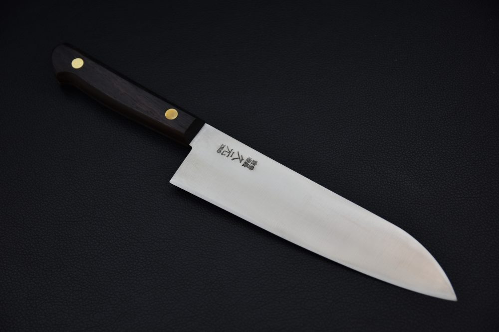 Morihei Hisamoto Vintage SK Santoku 180mm Rosewood