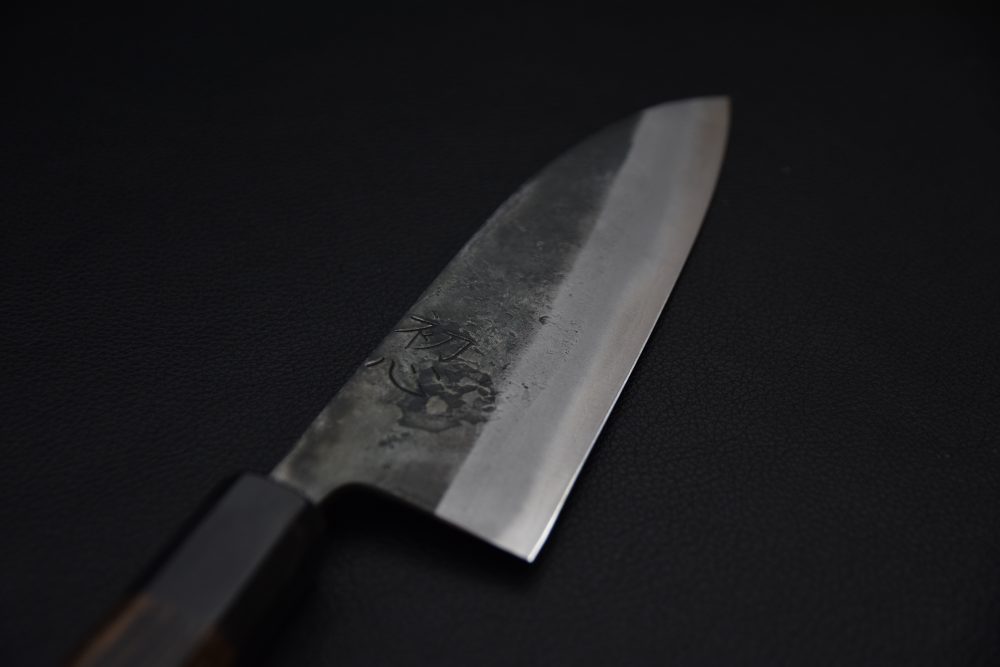 Hatsukokoro Aogami Super Kurosagi Petty 150mm Tagayasan