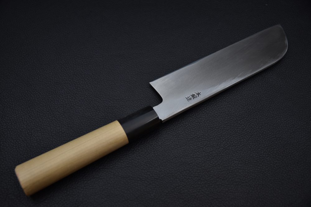 Morihei Munetsugu Shirogami #2 Kamagata Usuba 165mm  Honba Ho