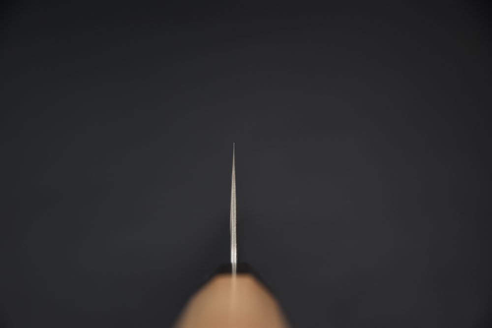 Hitohira Futana Stainless Tsuchime Damascus Gyuto 240mm Cerisier