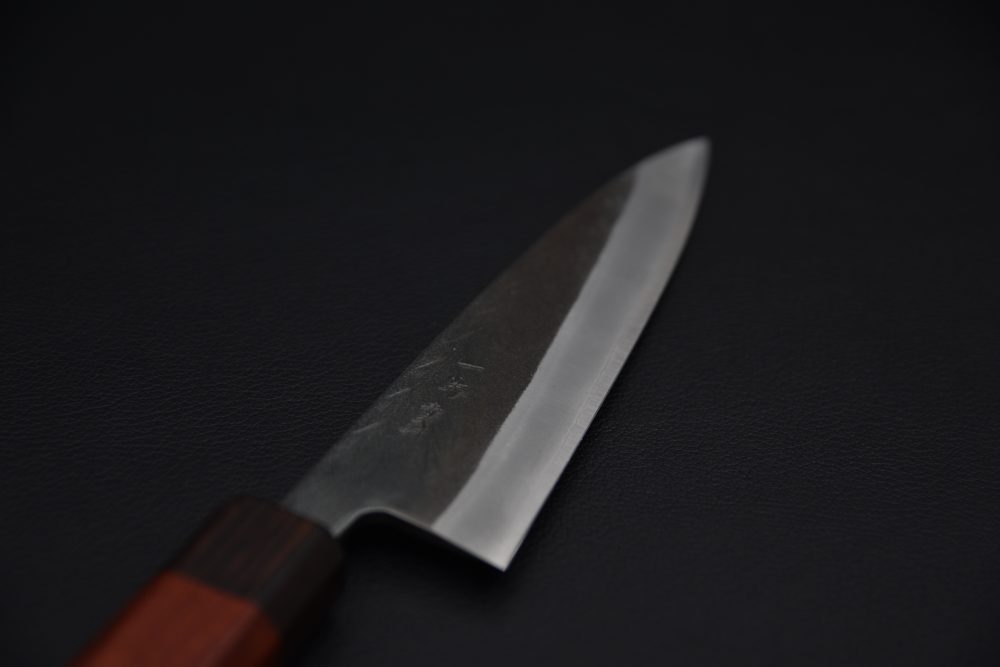 Hitohira TD Aogami #2 Stainless Clad Kurouchi Petty 150mm Padauk