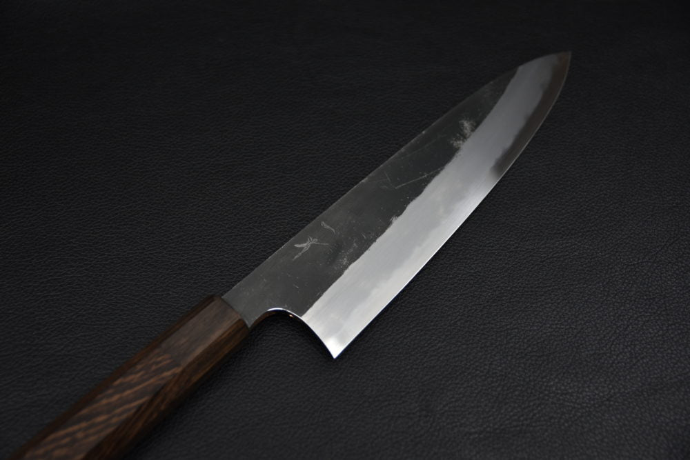 Hitohira Togashi Shirogami #2 Kurouchi Gyuto 210mm Tagayasan