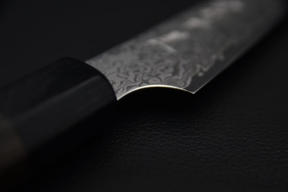 Hitohira Imojiya TH Damascus Petty 120mm Pakka