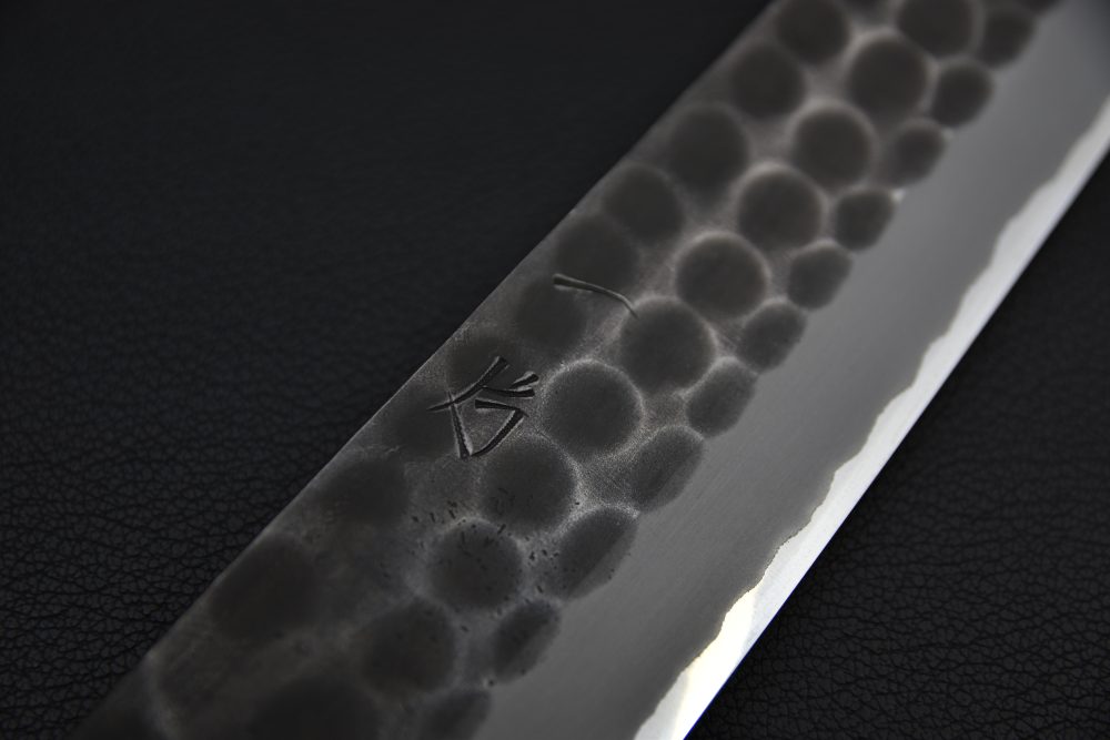 Hitohira Hinode Tsuchime Shirogami #2 Stainless Clad Sujihiki 270mm Ho