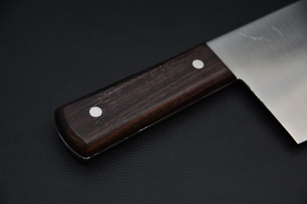 Hitohira Nihonko Carbon Chinese Cleaver 220mm Rosewood