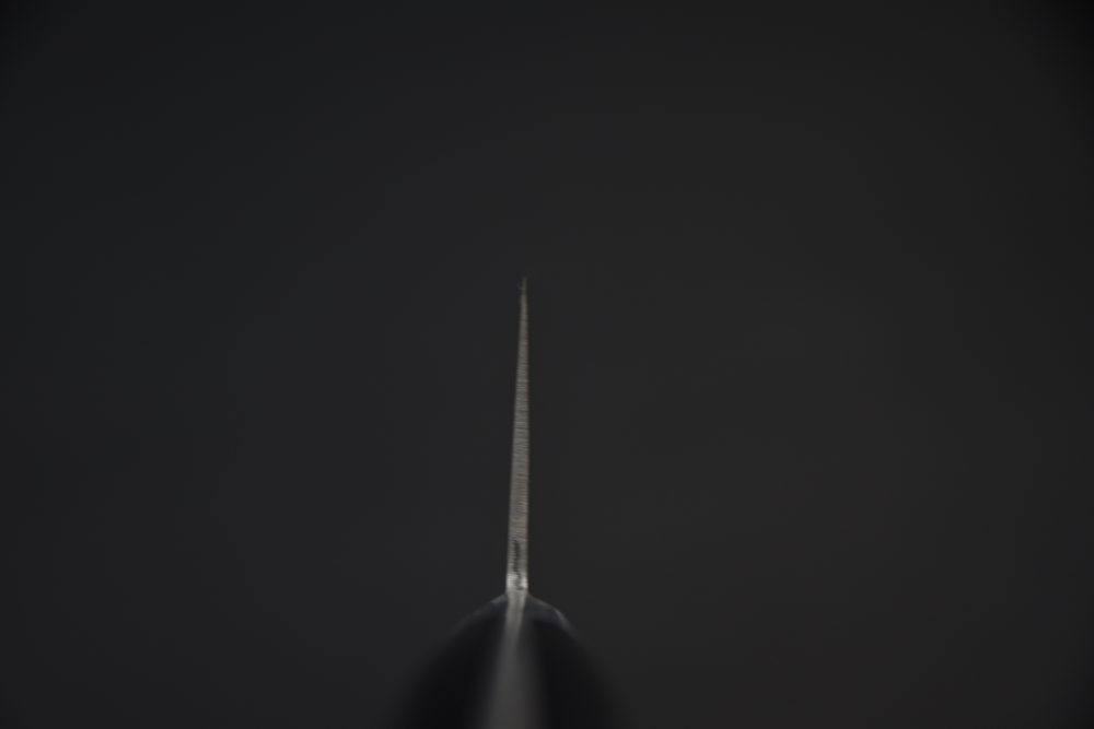 Hitohira Imojiya Aogami #2 Santoku 165mm Pakka