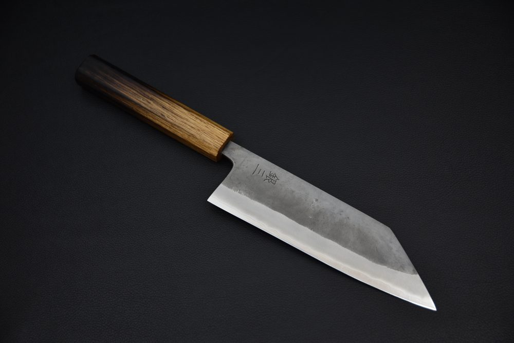 Motokyuuichi Ginsan Nashiji Bunka 180mm Chêne Brulé