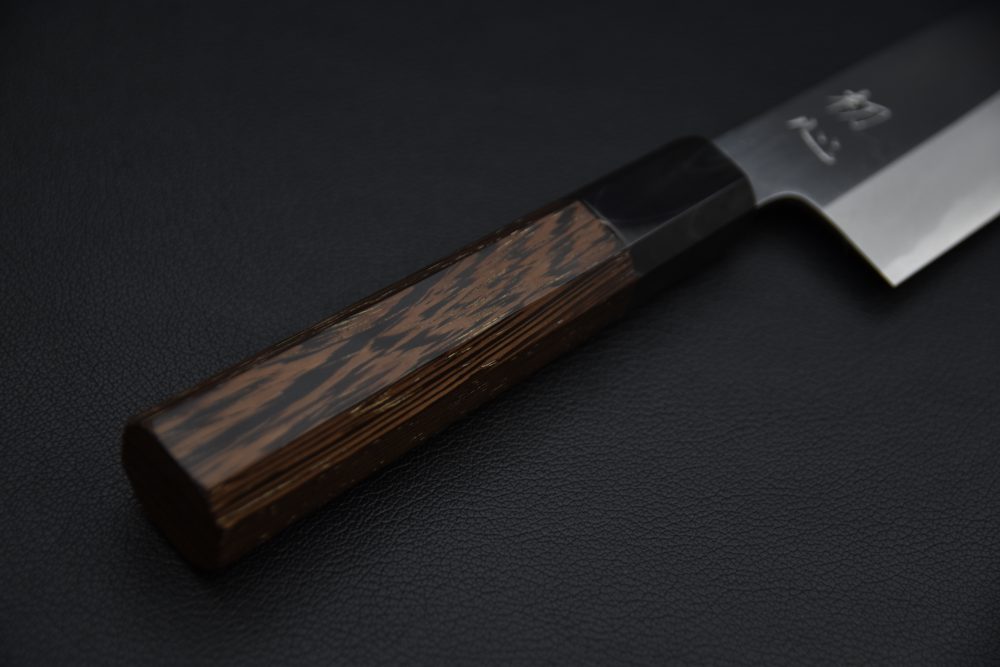 Hatsukokoro Shirahama Shirogami #2 Migaki Santoku 180mm Wenge