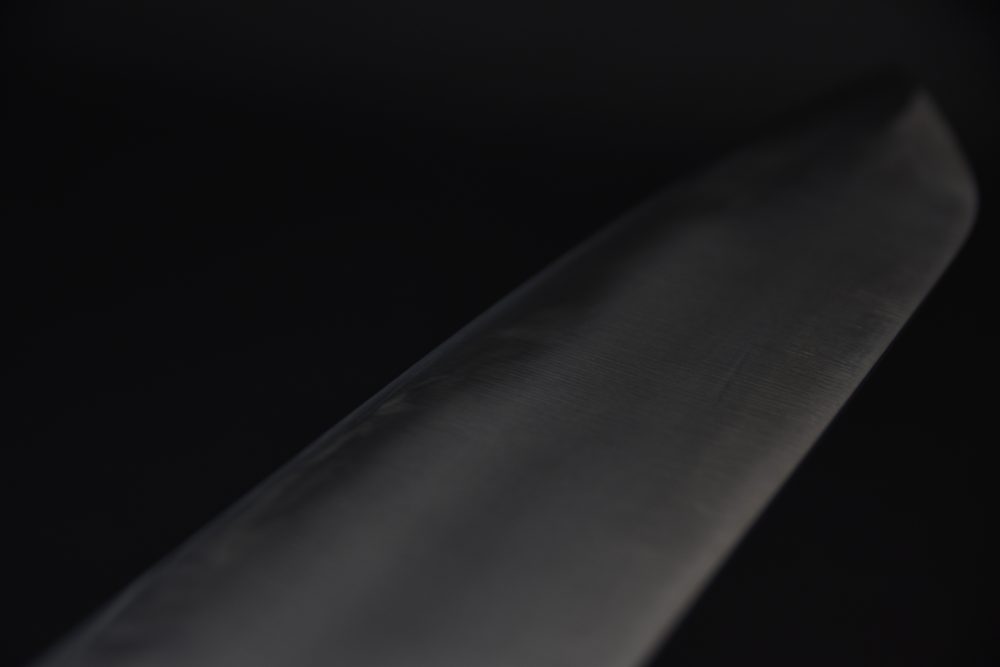 Kogetsu Carbon Santoku 180mm Pakka