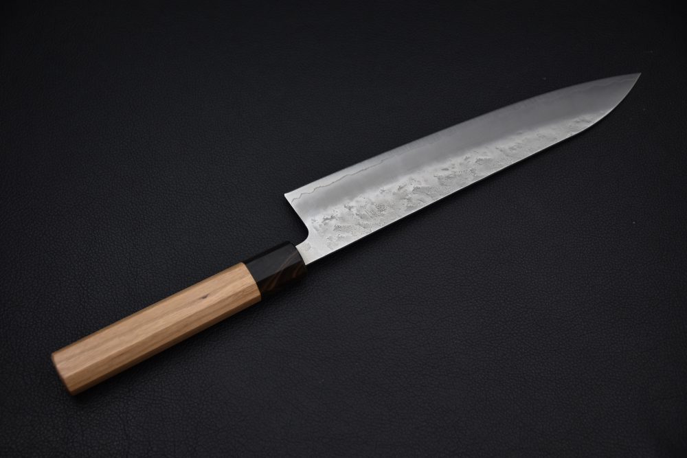 Hitohira Futana S3 Nashiji Gyuto 240mm Cherry