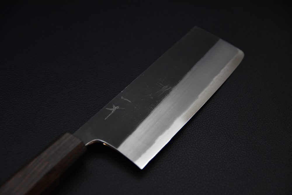 Hitohira Togashi Shirogami #2 Kurouchi Nakiri Tagayasan