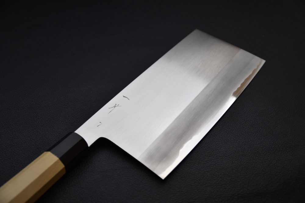 Hitohira Togashi Shirogami #2 Cleaver 220mm Ho (#7)