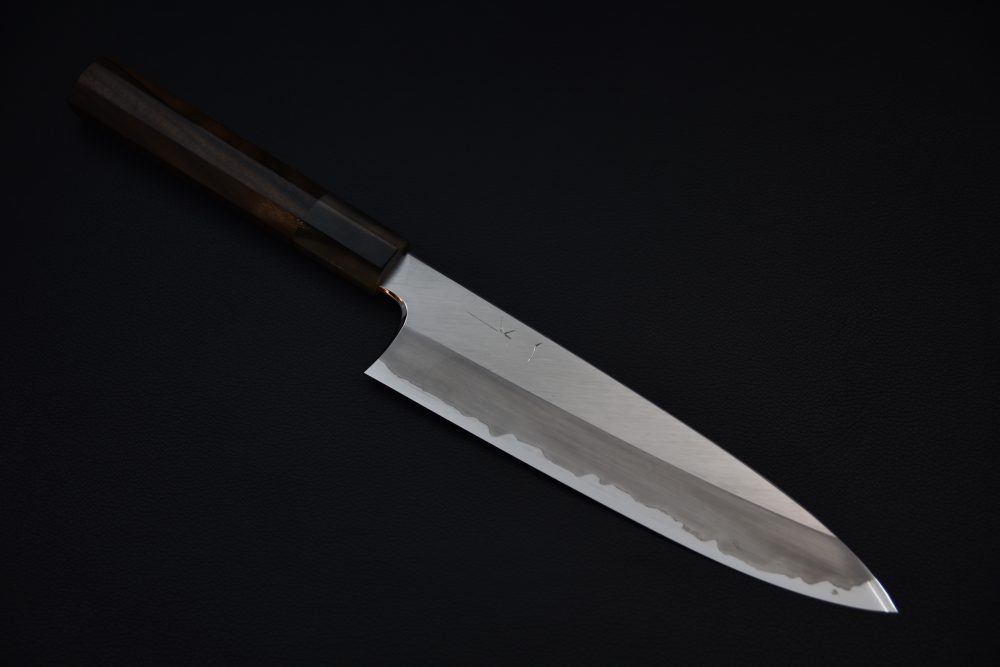 Hitohira Togashi Shirogami #1 Stainless Clad Gyuto 210mm Ziricote