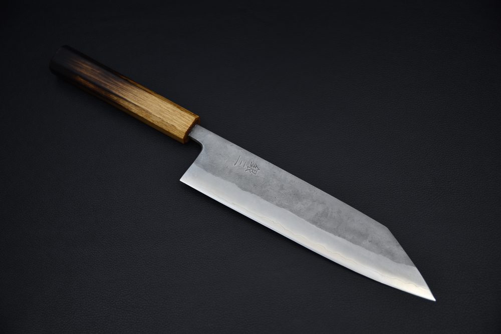 Motokyuuichi Ginsan Nashiji Kiritsuke Gyuto 210mm Burnt Oak