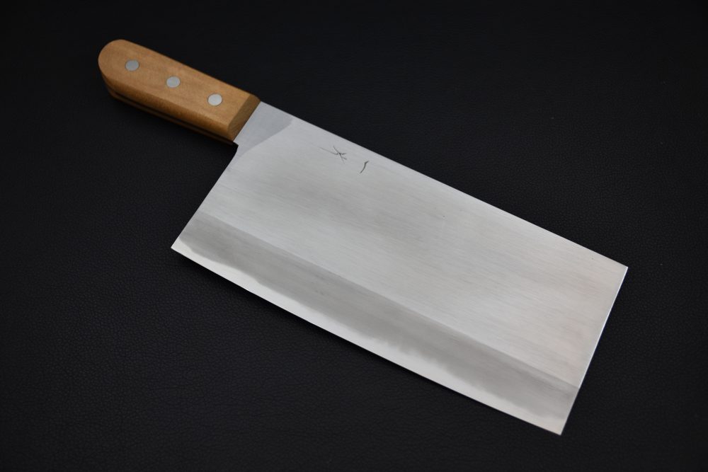 Hitohira Togashi Shirogami #2 Chinese Cleaver 220mm Gumi (#7)