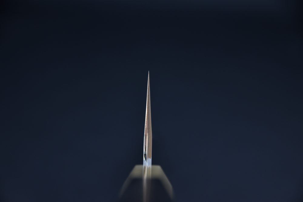 Hitohira Tanaka Kyuzo Aogami #1 Stainless Clad Gyuto 240mm Taihei Ébène