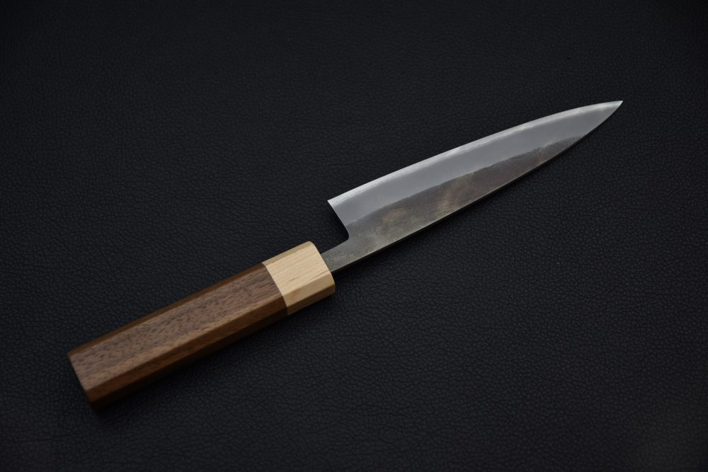 Hitohira TD Aogami #2 Kurouchi Petty 135mm Walnut