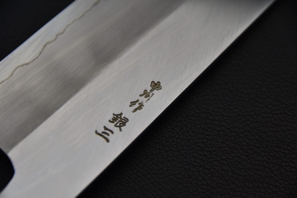 Hatsukokoro Nakagawa Ginsan Migaki Nakiri 180mm Wenge