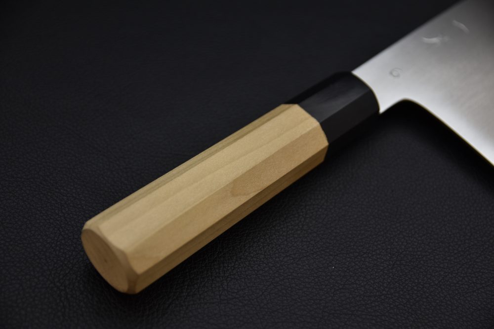 Hitohira Togashi Shirogami #2 Chinese Cleaver 220mm Ho (#6)