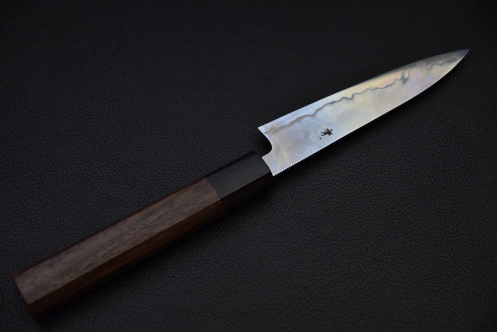 Takada no Hamono Aogami #1 Suiboku Petty 135mm Rosewood
