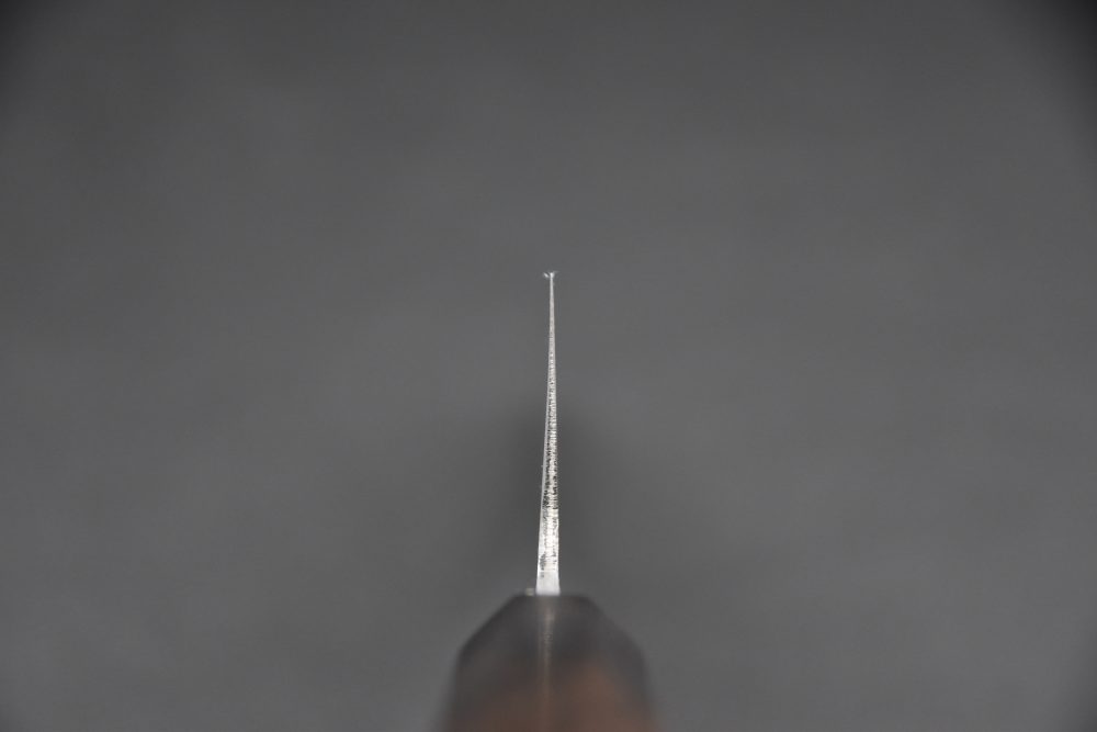 Shigeki Tanaka Santoku 180mm Migaki Aogami #2 Ziricote