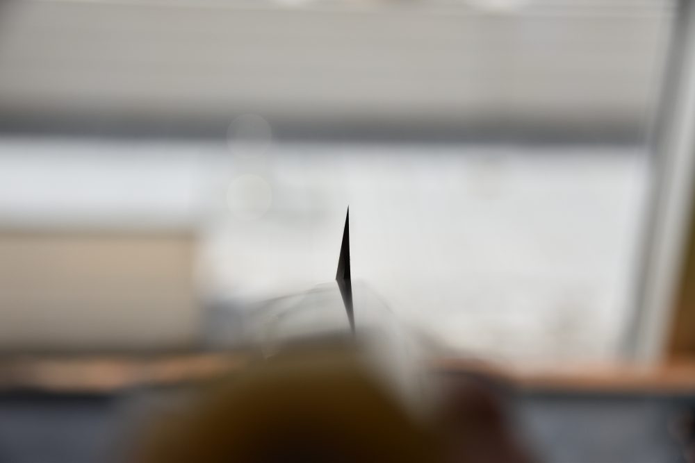 Sakai Takayuki Zangetsu Dragon Ginsan Sakimaru Takohiki 330mm Ébène