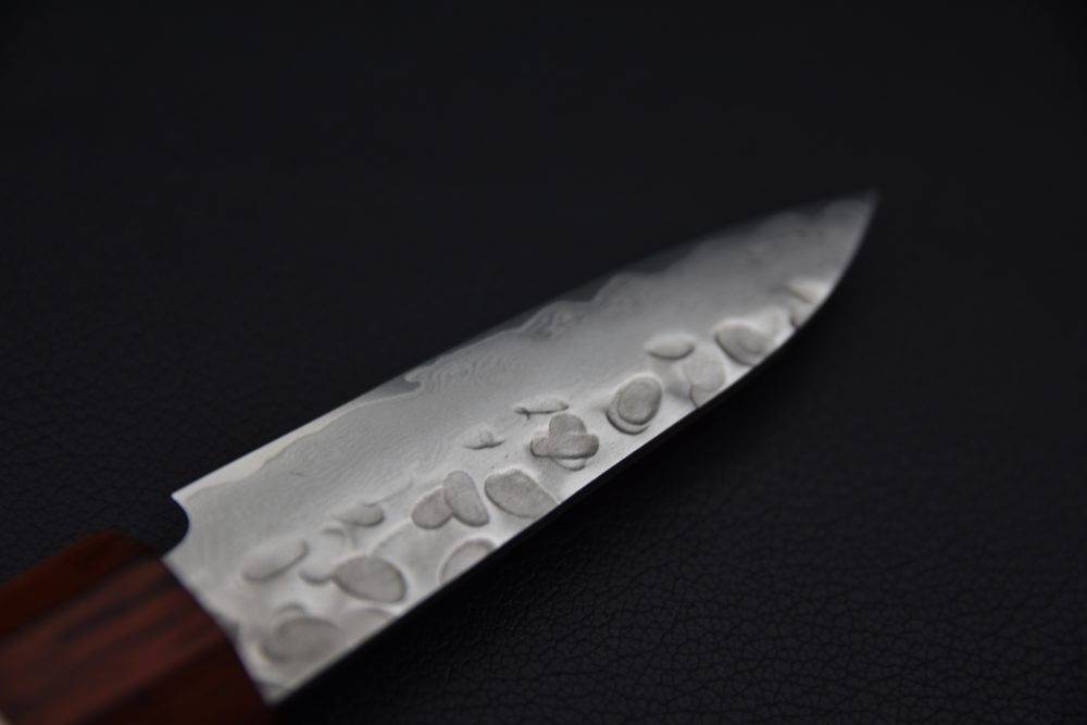 Hitohira Imojiya ST Tsuchime Damascus Office 75mm Pakka