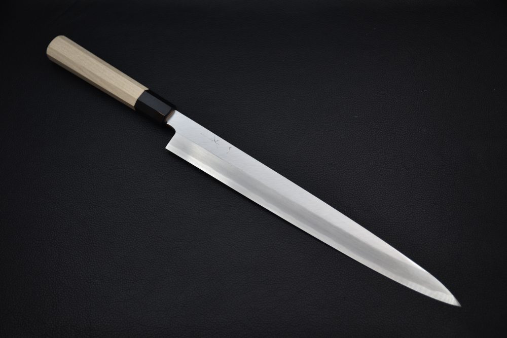 Hitohira Kikuchiyo Manzo Aogami #2 Yanagiba 300mm Ho