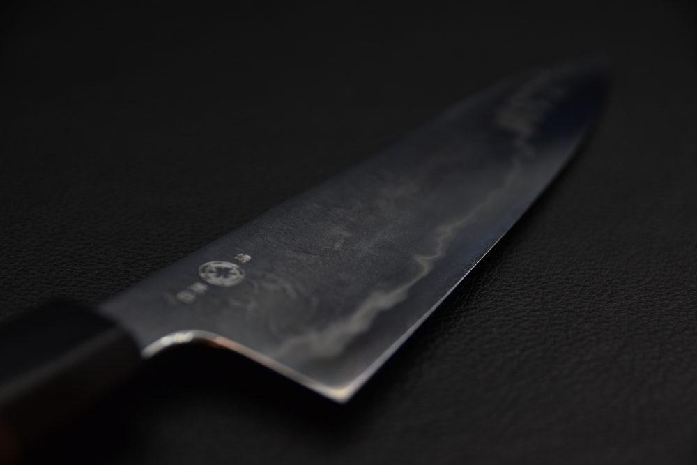 Takada no Hamono Aogami #1 Suiboku Gyuto 210mm Pink