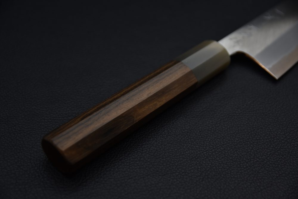 Hitohira Tanaka Kyuzo Aogami #1 Stainless Clad Gyuto 240mm Ziricote