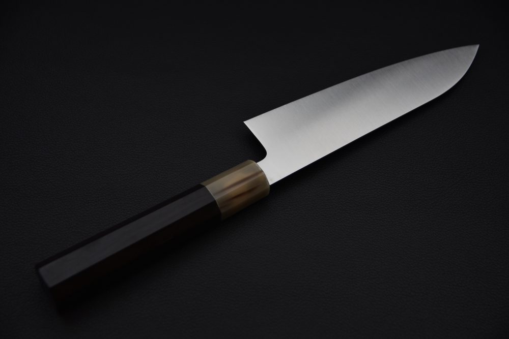Hitohira AH Swedish Stainless Santoku 165mm Ébène