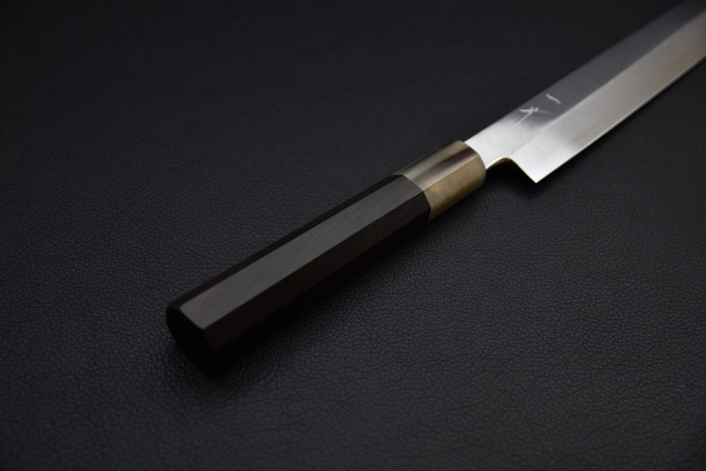 Hitohira Kikuchiyo Manzo Silver #3 Yanagiba 270mm Ebony