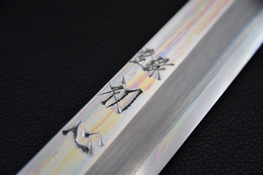 Nakagawa X Hatsukokoro Miroir VG10 Kiritsuke Yanagiba 300mm Ébène