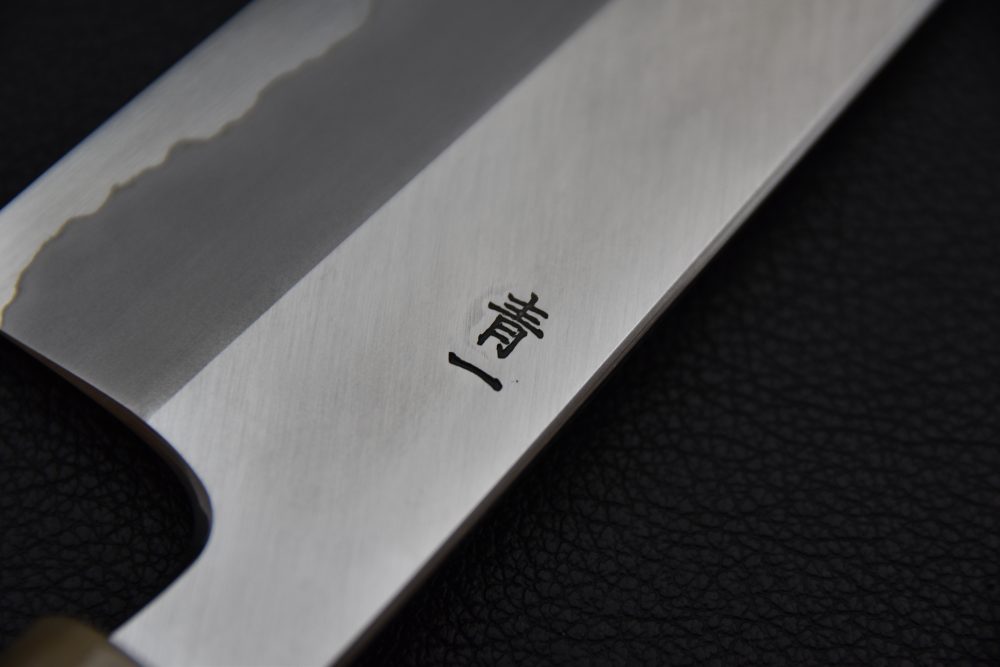 Hitohira Tanaka Kyuzo Aogami #1 Stainless Clad Gyuto 240mm Ziricote