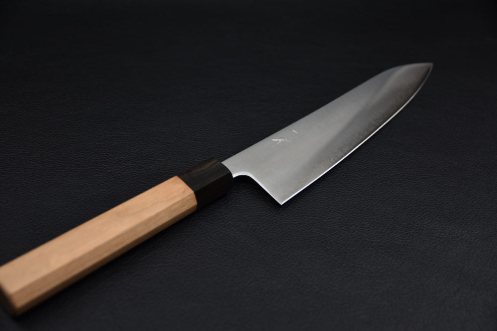 Hitohira Futana SB Migaki Gyuto 210mm Cherry wood