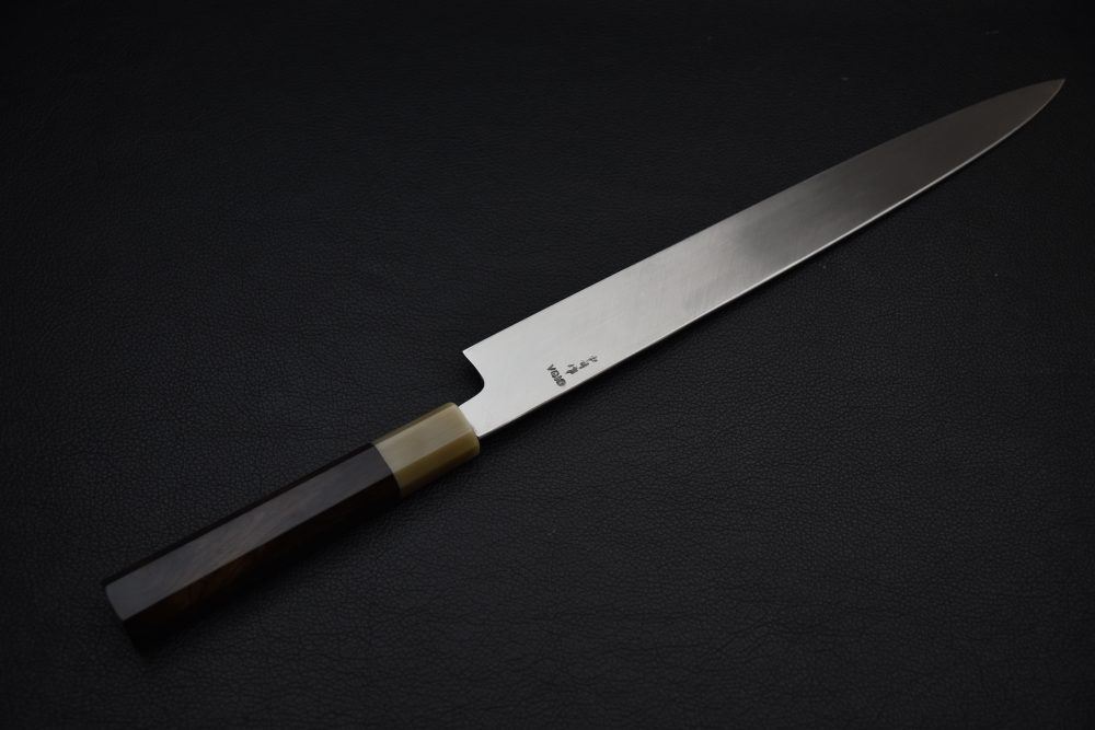 Nakagawa X Hatsukokoro Miroir VG10 Yanagiba 300mm Ébène