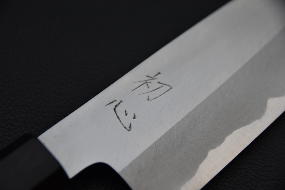 Hatsukokoro Shirahama Shirogami #2 Migaki Santoku 180mm Wenge