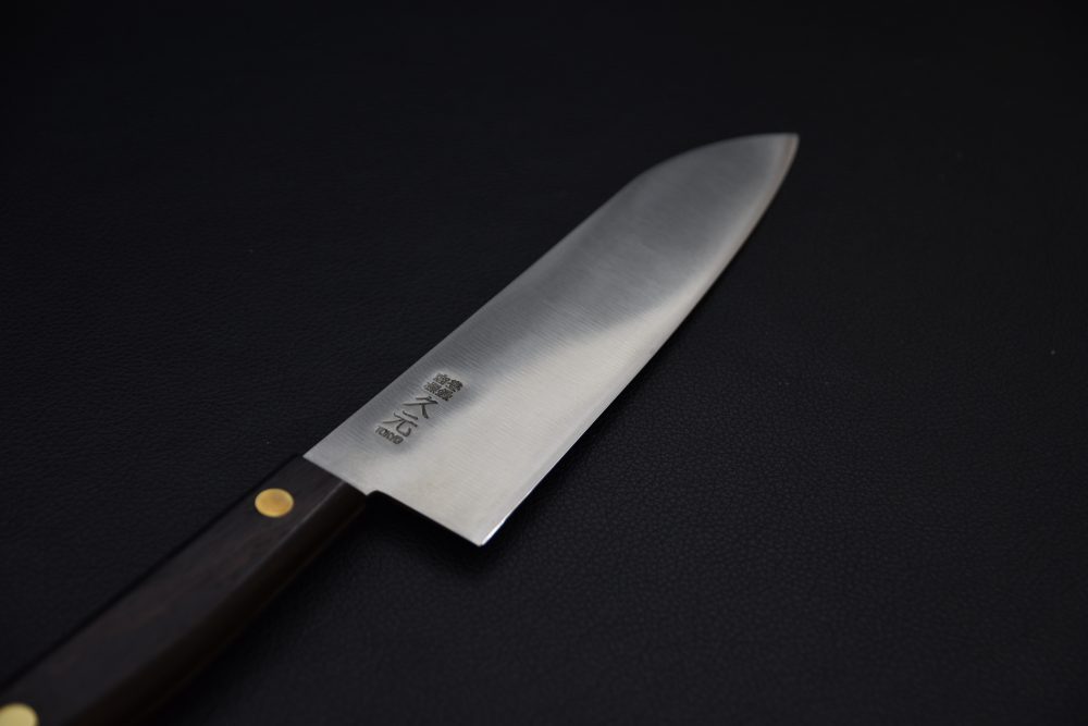 Morihei Hisamoto Vintage SK Santoku 180mm Bois de Rose