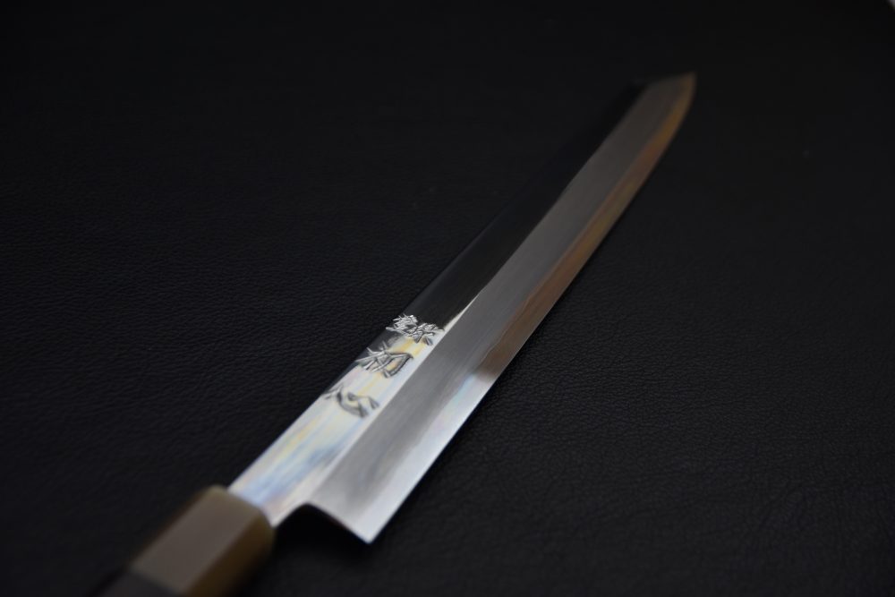 Nakagawa X Hatsukokoro Miroir VG10 Kiritsuke Yanagiba 300mm Ébène