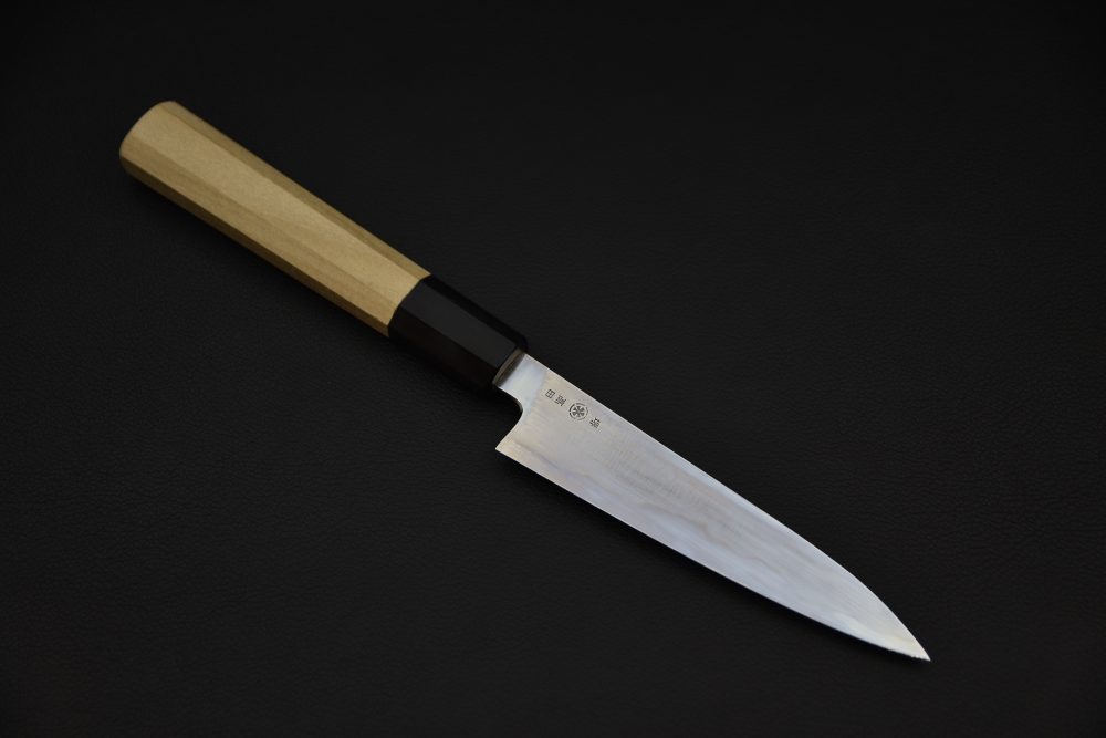 Takada no Hamono Shirogami #2 Suiboku Petty 135mm Ho Wood