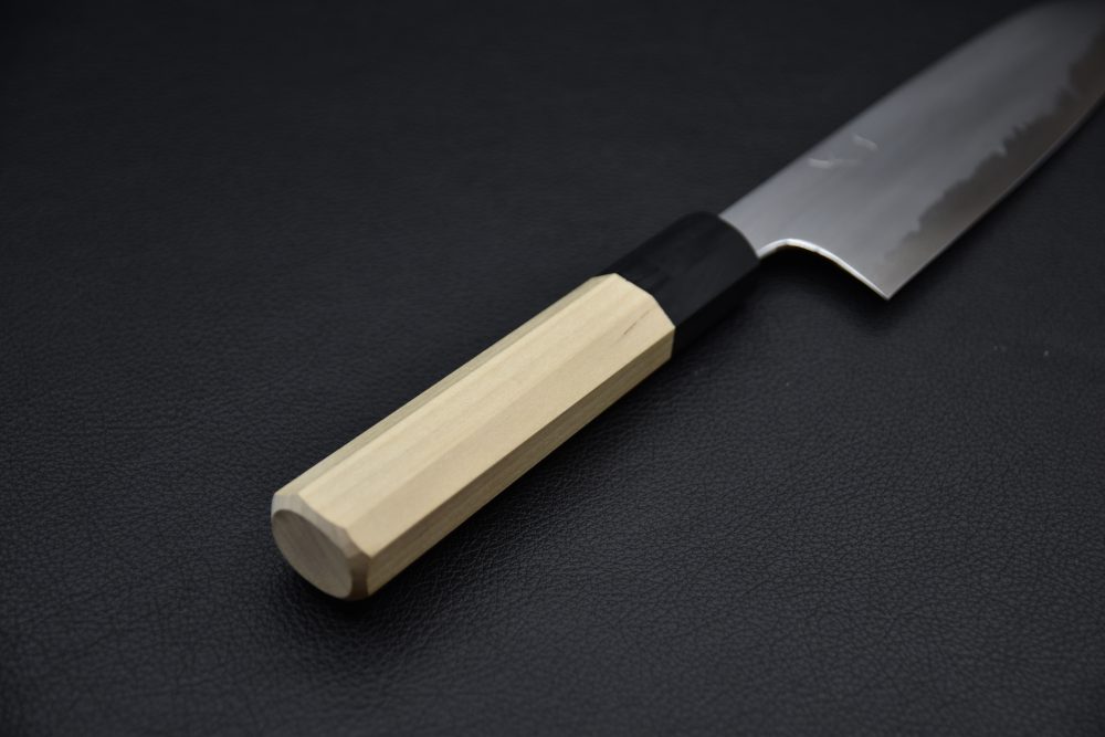 Hitohira Gorobei Rikichi Shirogami #2 Kasumi Santoku Ho