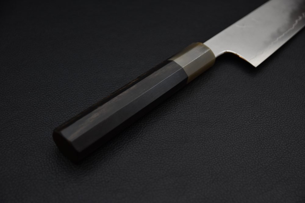 Hitohira Kikuchiyo Yohei Ginsan Kasumi Gyuto 270mm Ébène