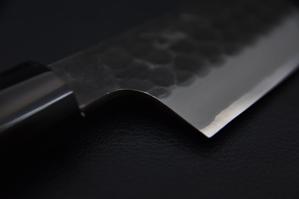 Hitohira Hinode Tsuchime Shirogami #2 Stainless Clad Petty 150mm Ho